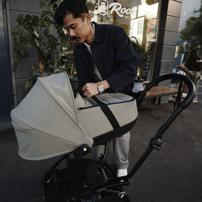 Moisés para Carrinho Yoyo Stokke Aqua - BR - Leve Seu Bebê Para Onde For